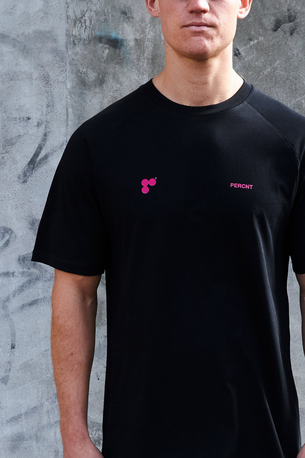 PERCNT® Team Tee - Black / Black