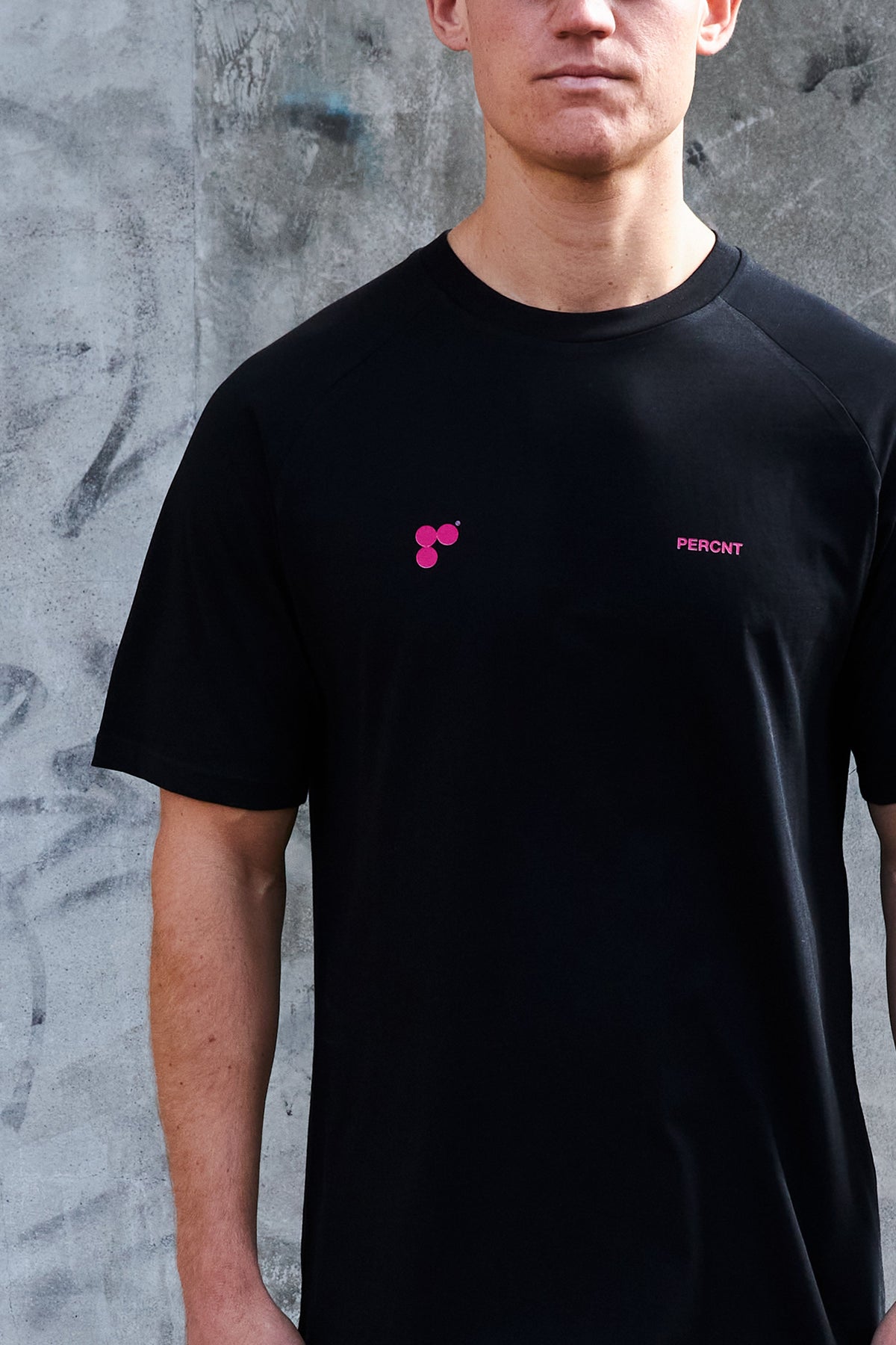 PERCNT® Team Tee - Black / Black
