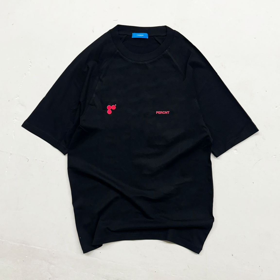 PERCNT® Team Tee - Black / Black