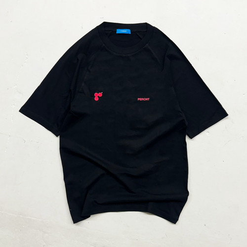 PERCNT® Team Tee - Black / Black